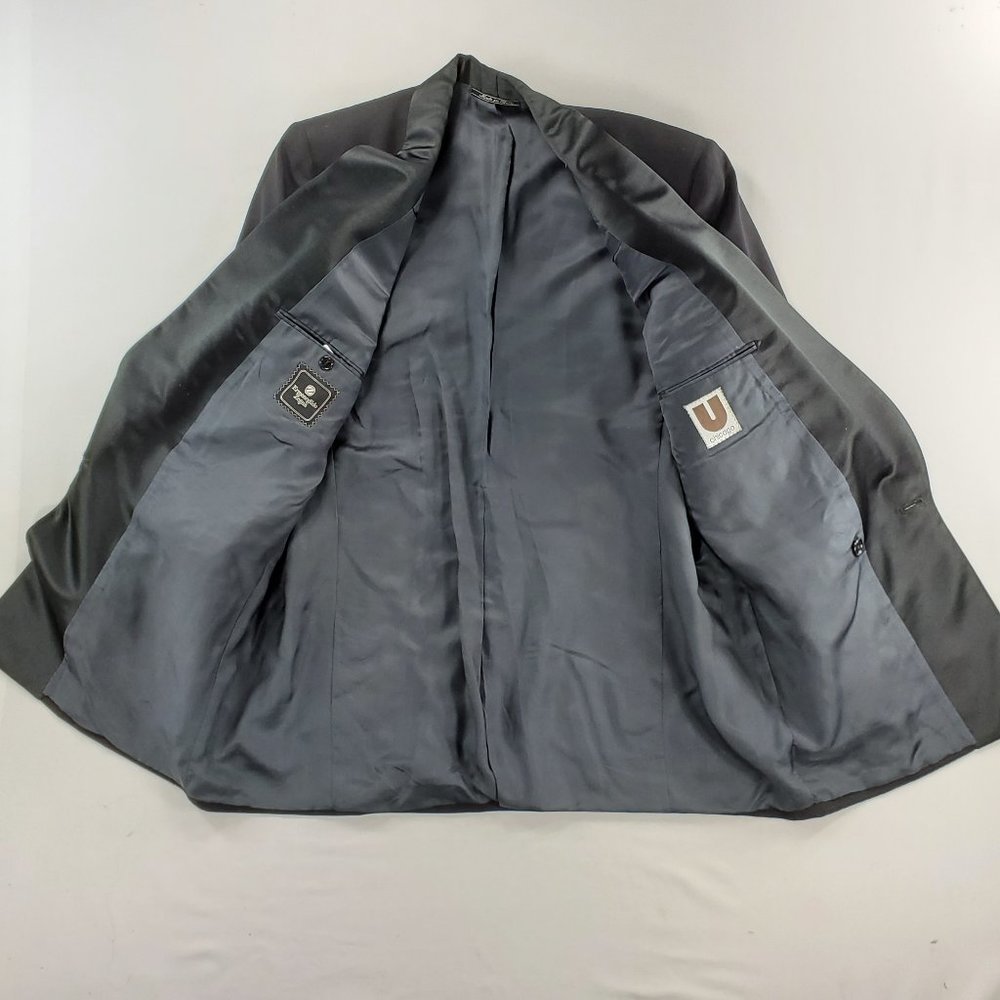 Ermenegildo Zegna Wool Black Tuxedo Blazer Jacket - Picture 3 of 7